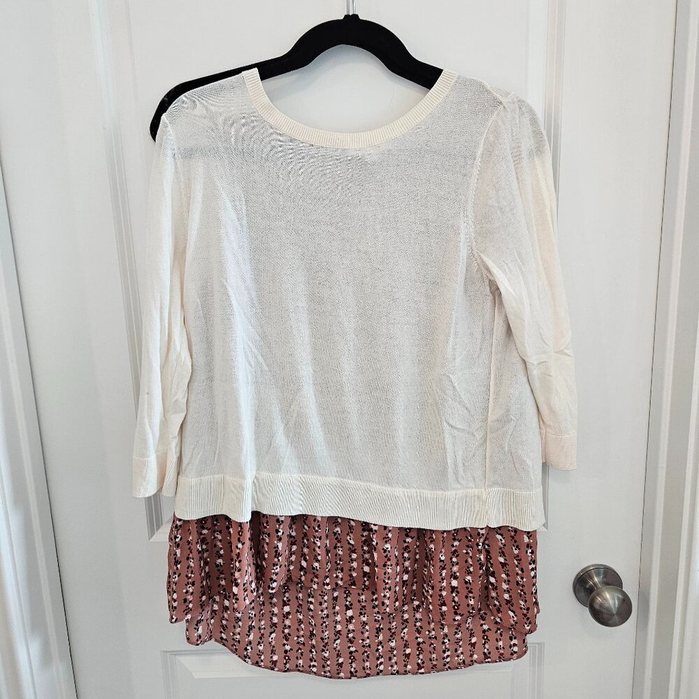 Loft Pullover Layered Sweater